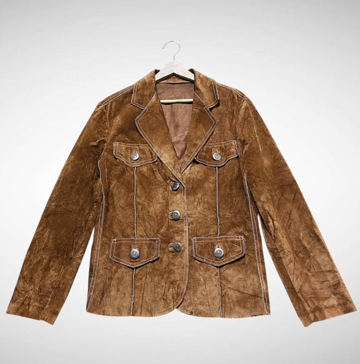 Moschino 🔥🔥 Moschino Leather Jacket Size M / US 6-8 / IT 42-44 - 3 Thumbnail