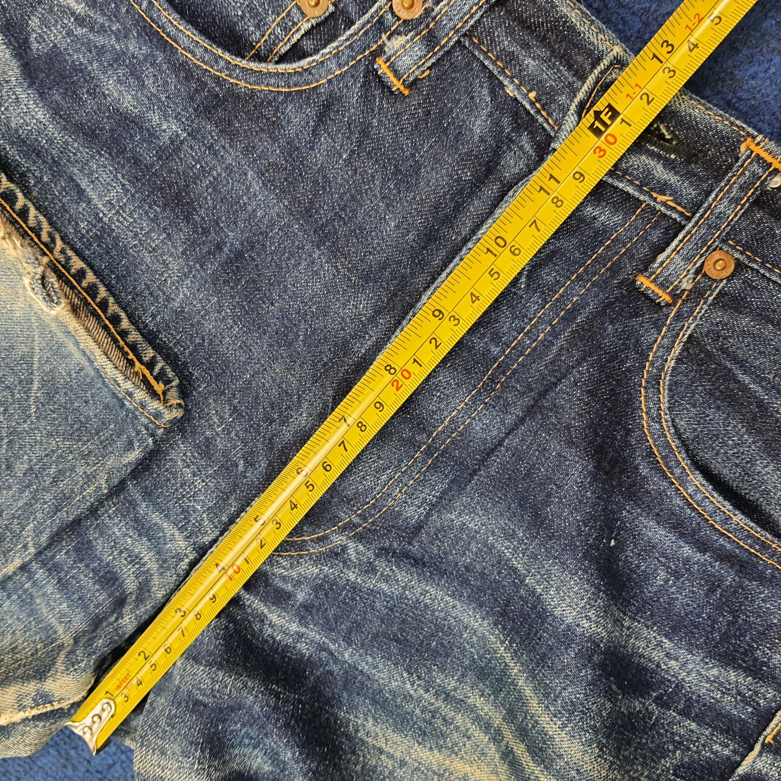 Hysteric Glamour Vintage Hysteric Glamour Selvedge Custom Logo Jeans C265N25 Size US 27 - 13 Thumbnail