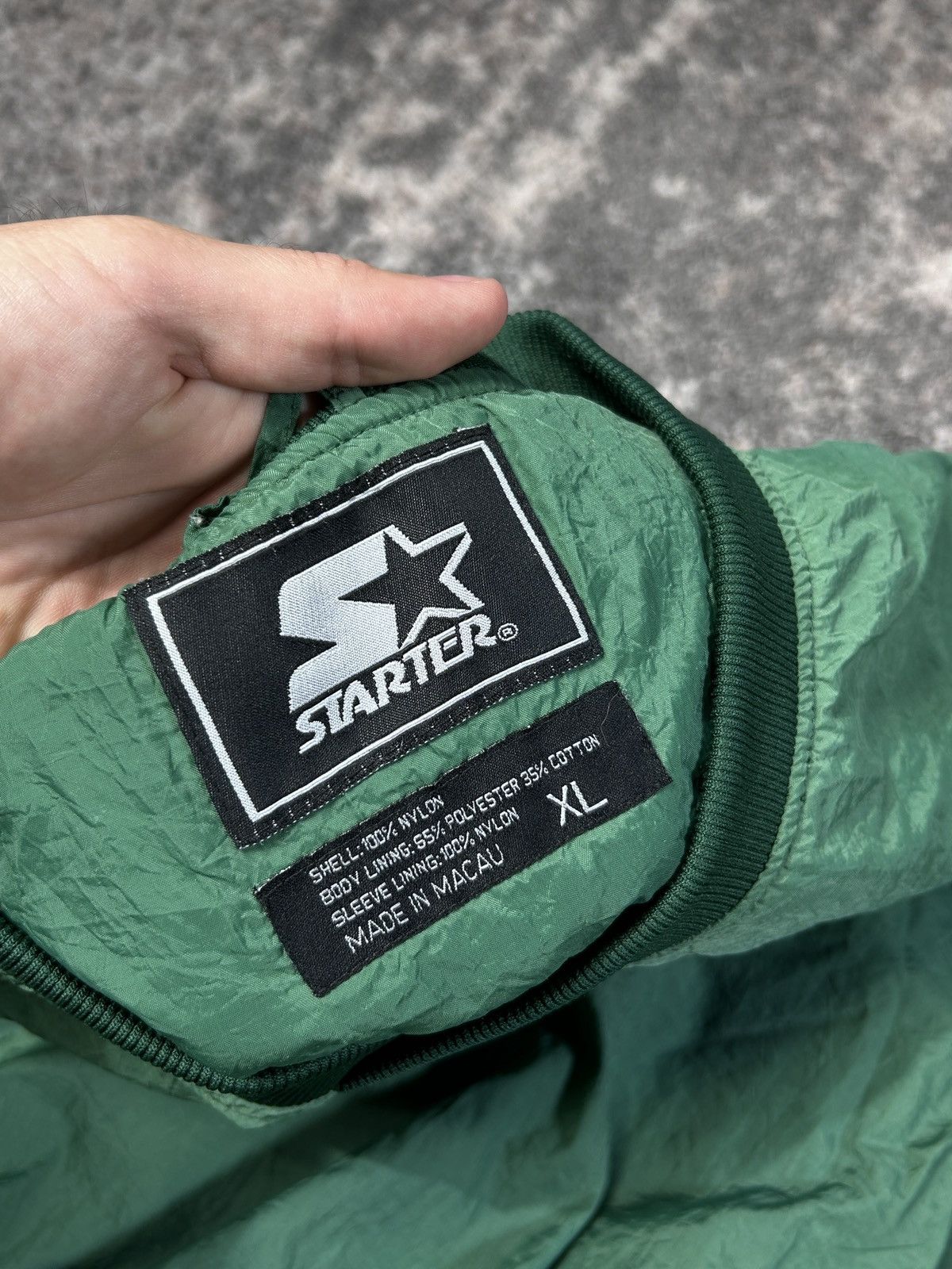 Starter Vintage Starter V-Neck Pullover Windbreaker Nylon XL Size US XL / EU 56 / 4 - 6 Thumbnail