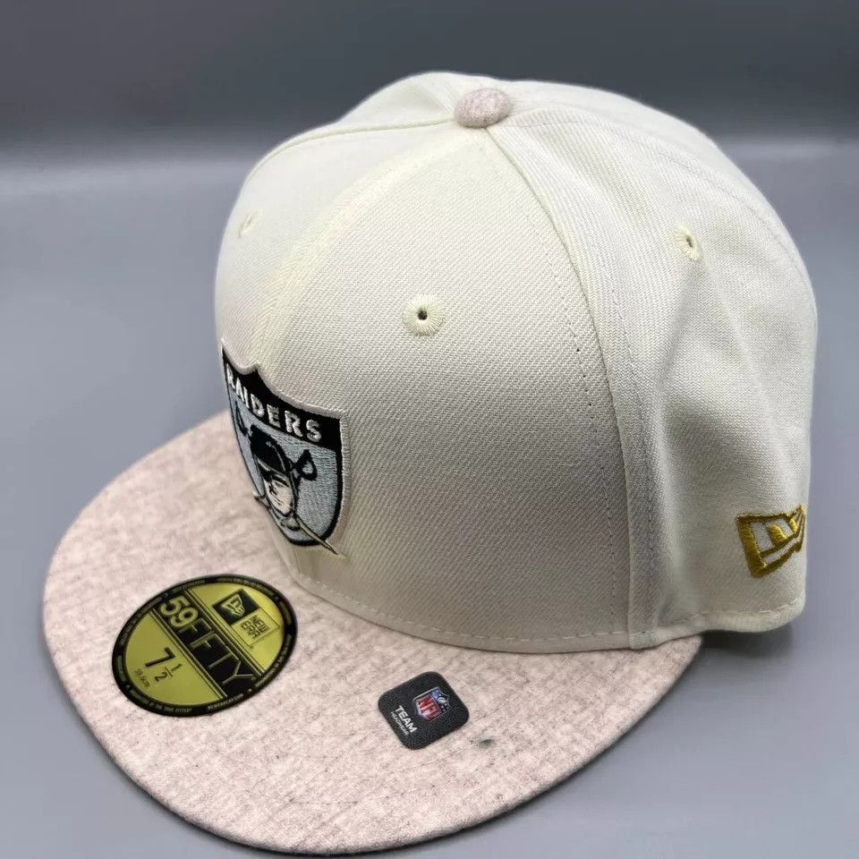 New Era Las Vegas Raiders Hat Men 7 1/2 Superbowl XV 59Fifty New Era Size ONE SIZE - 3 Thumbnail