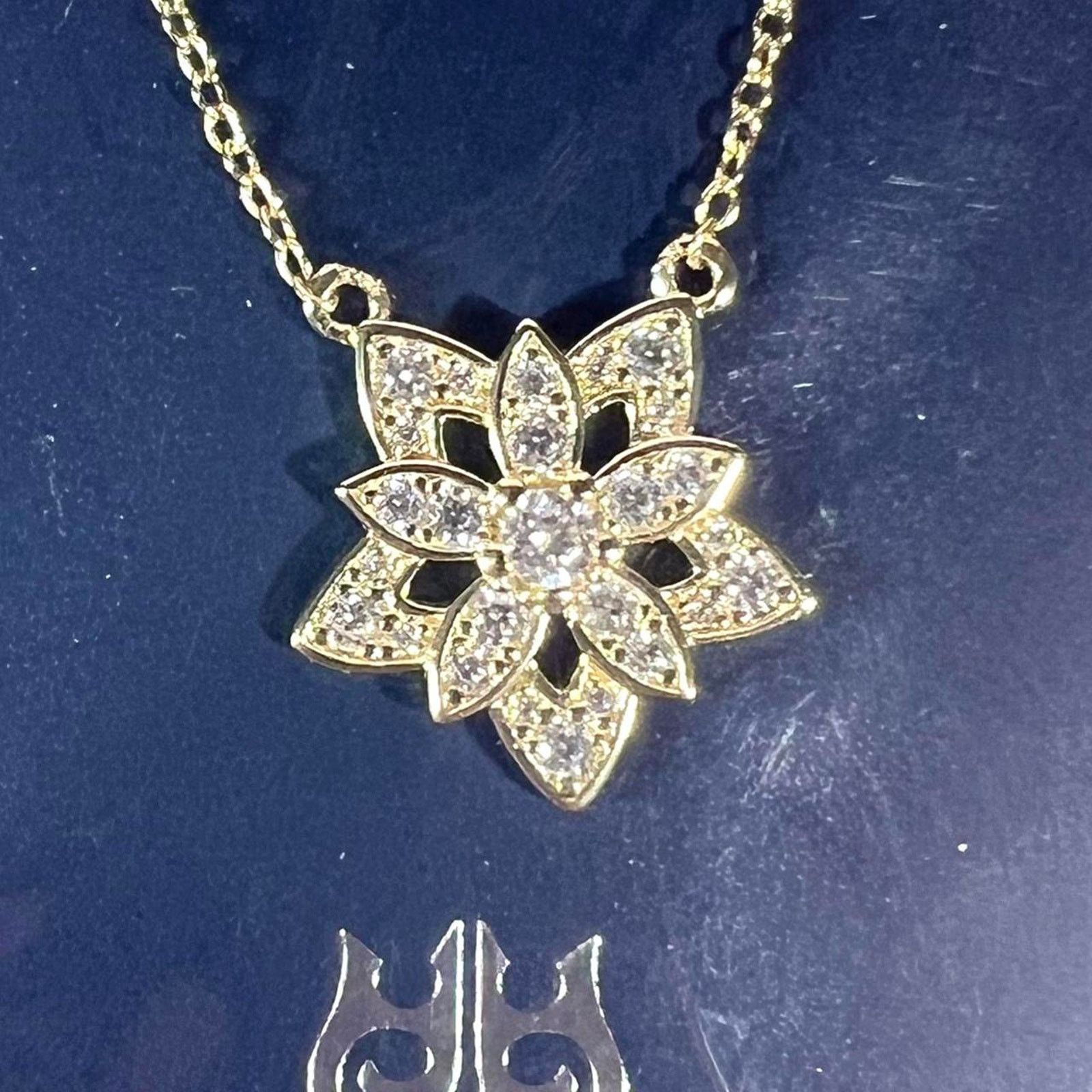 Jewelry Hespera gold star pendant necklace Size ONE SIZE - 1 Thumbnail