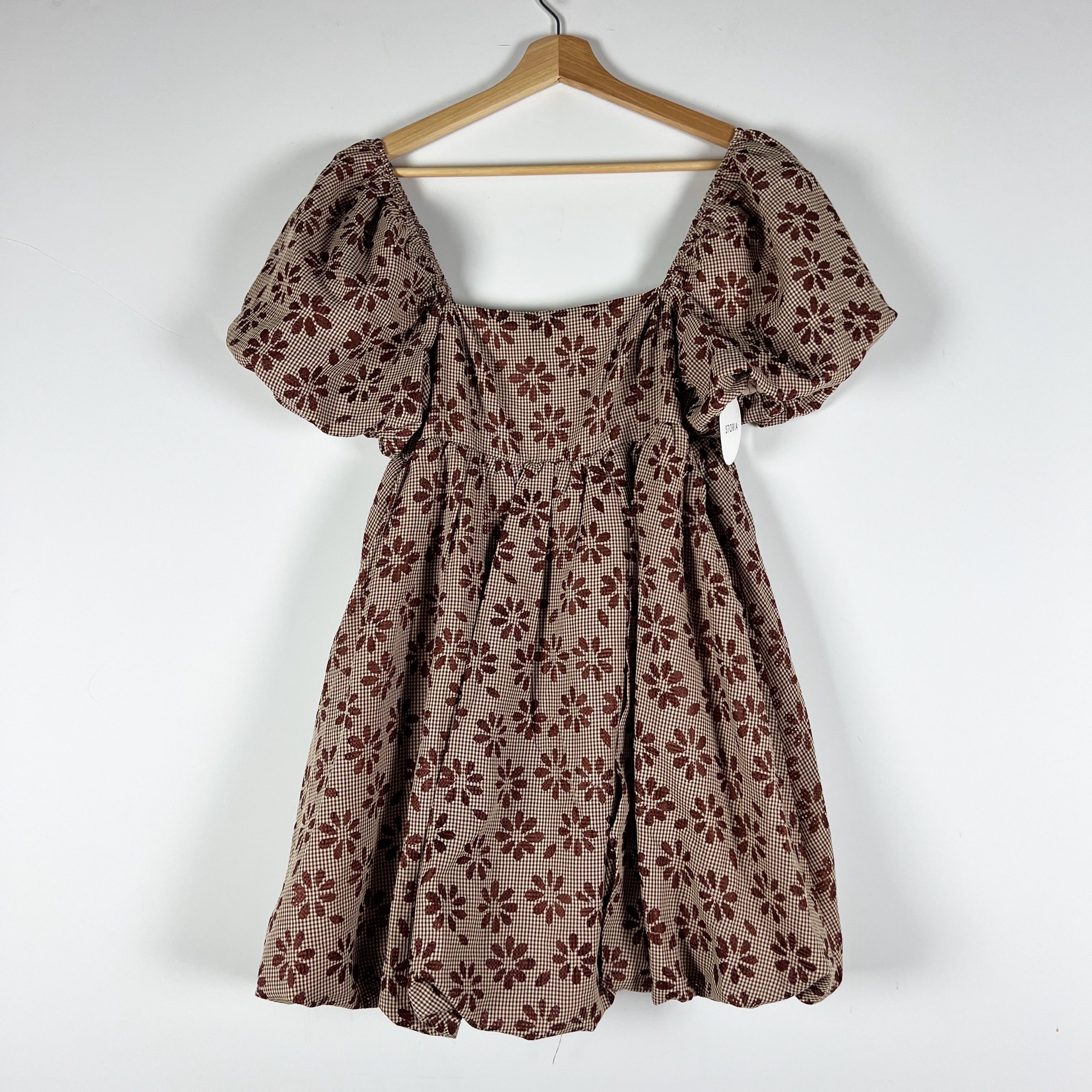 Other NEW Storia Short Puff Sleeve Square Neck Size M / US 6-8 / IT 42-44 - 1 Thumbnail