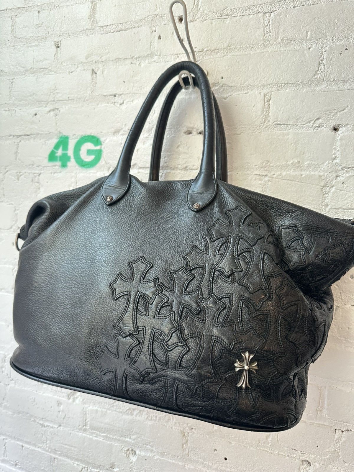 Chrome Hearts Chrome Hearts HUGE FLOODED CROSS BAG DUFFLE TRAVEL Size ONE SIZE - 2 Thumbnail