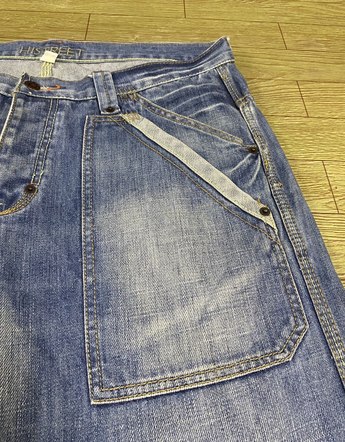 Japanese Brand Rare Design Vintage Japanese Brand HiStreet Jeans 1990s Size US 36 / EU 52 - 5 Thumbnail