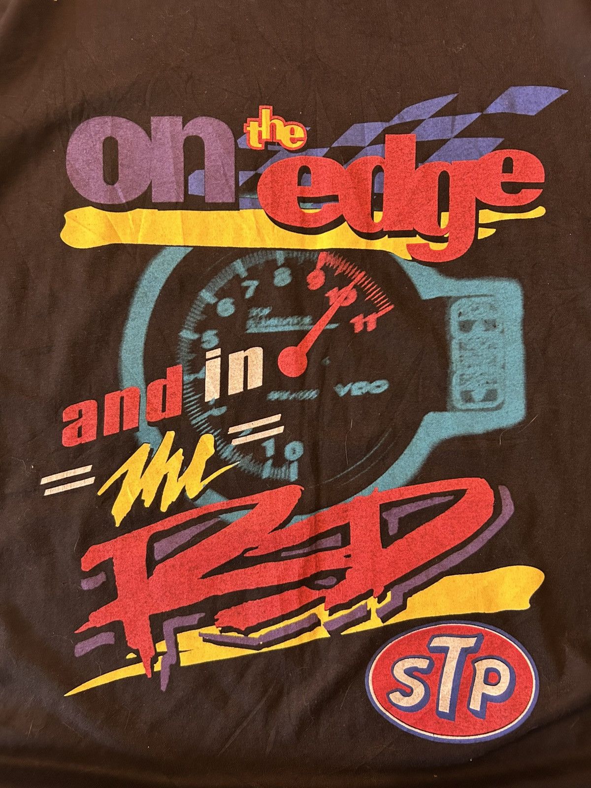 Vintage VINTAGE STP NASCAR TEE Size US XL / EU 56 / 4 - 2 Thumbnail