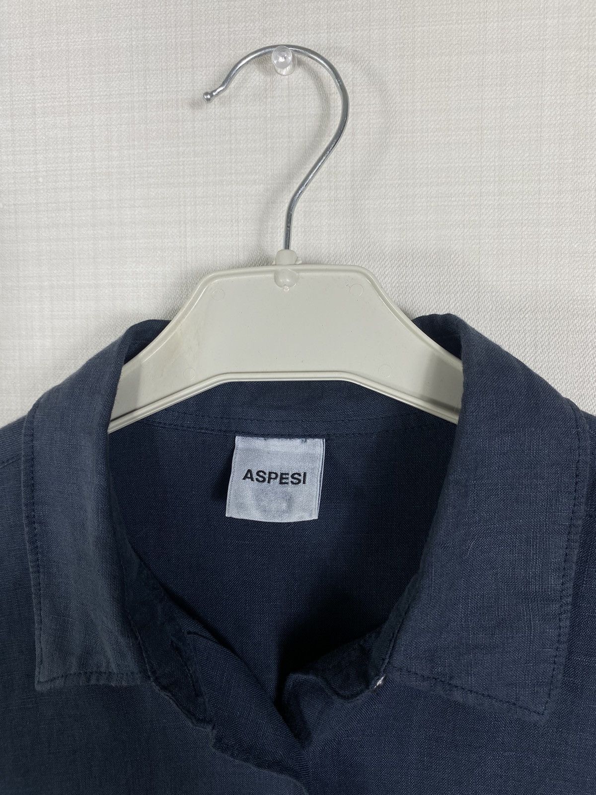 Aspesi × Vintage Aspesi Blouse Linen Shirt Size S / US 4 / IT 40 - 7 Thumbnail