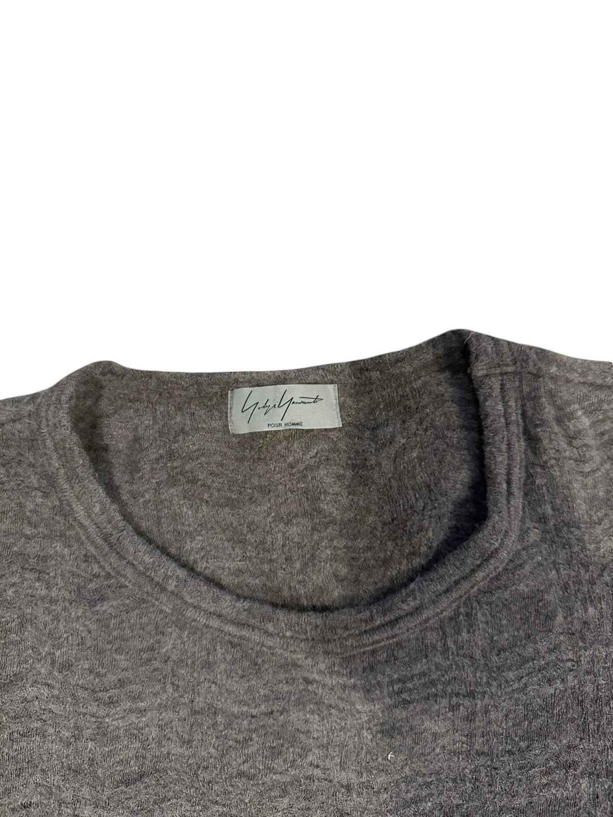 Yohji Yamamoto Yohji Yamamoto Wool Slashed Hem Sweater Size US L / EU 52-54 / 3 - 2 Thumbnail
