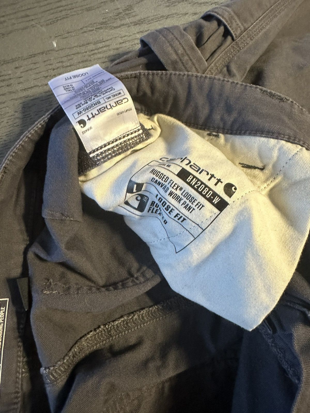 Carhartt × Vintage Carhartt Rugged Flex Loose Fit Utility Pants (W34 L30) Size US 34 / EU 50 - 4 Thumbnail