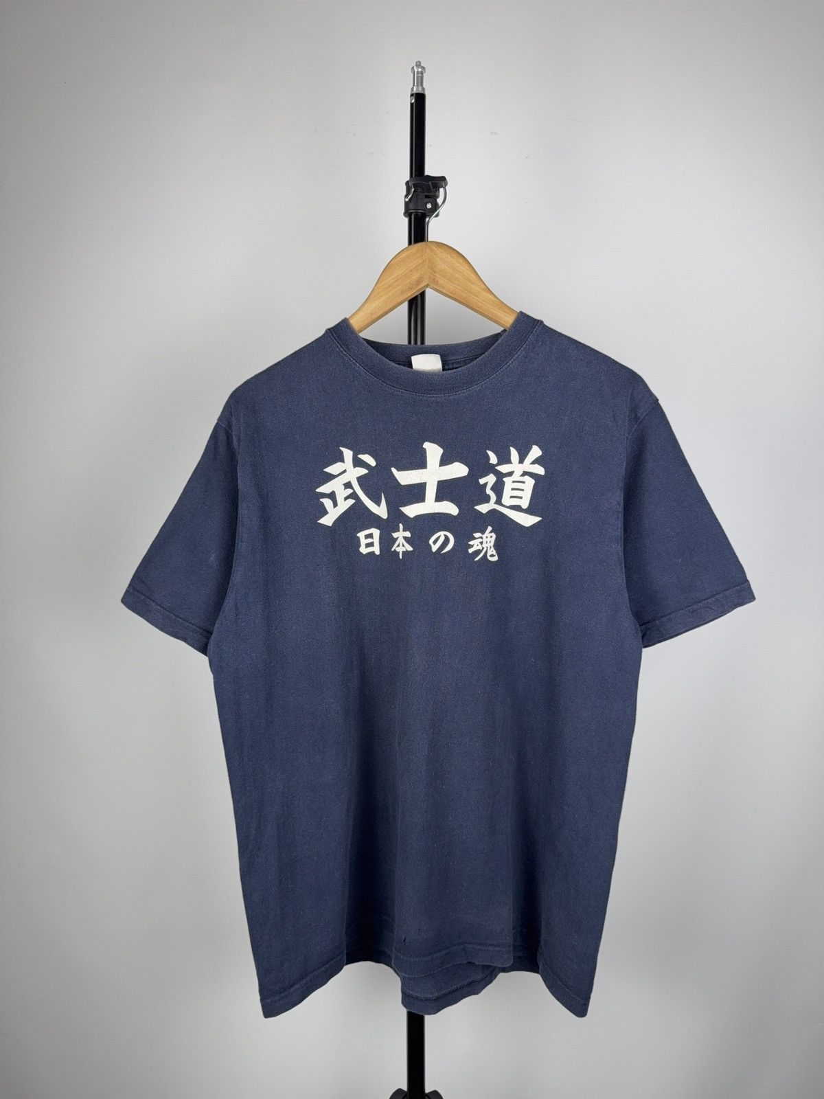 Japanese Brand × Vintage Bushido Japan Tee | Samurai Katana Soul of Japan Shirt Size US L / EU 52-54 / 3 - 1 Thumbnail