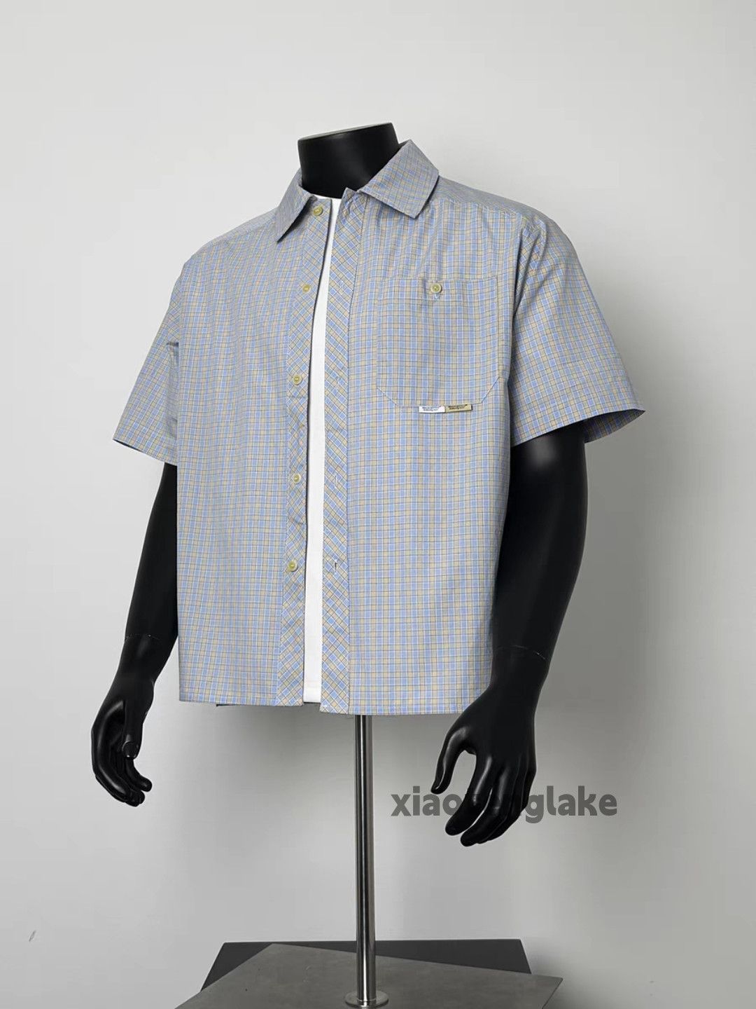 Vintage Unisex outdoor utility loose striped punk yuppie shirt Size US M / EU 48-50 / 2 - 1 Thumbnail