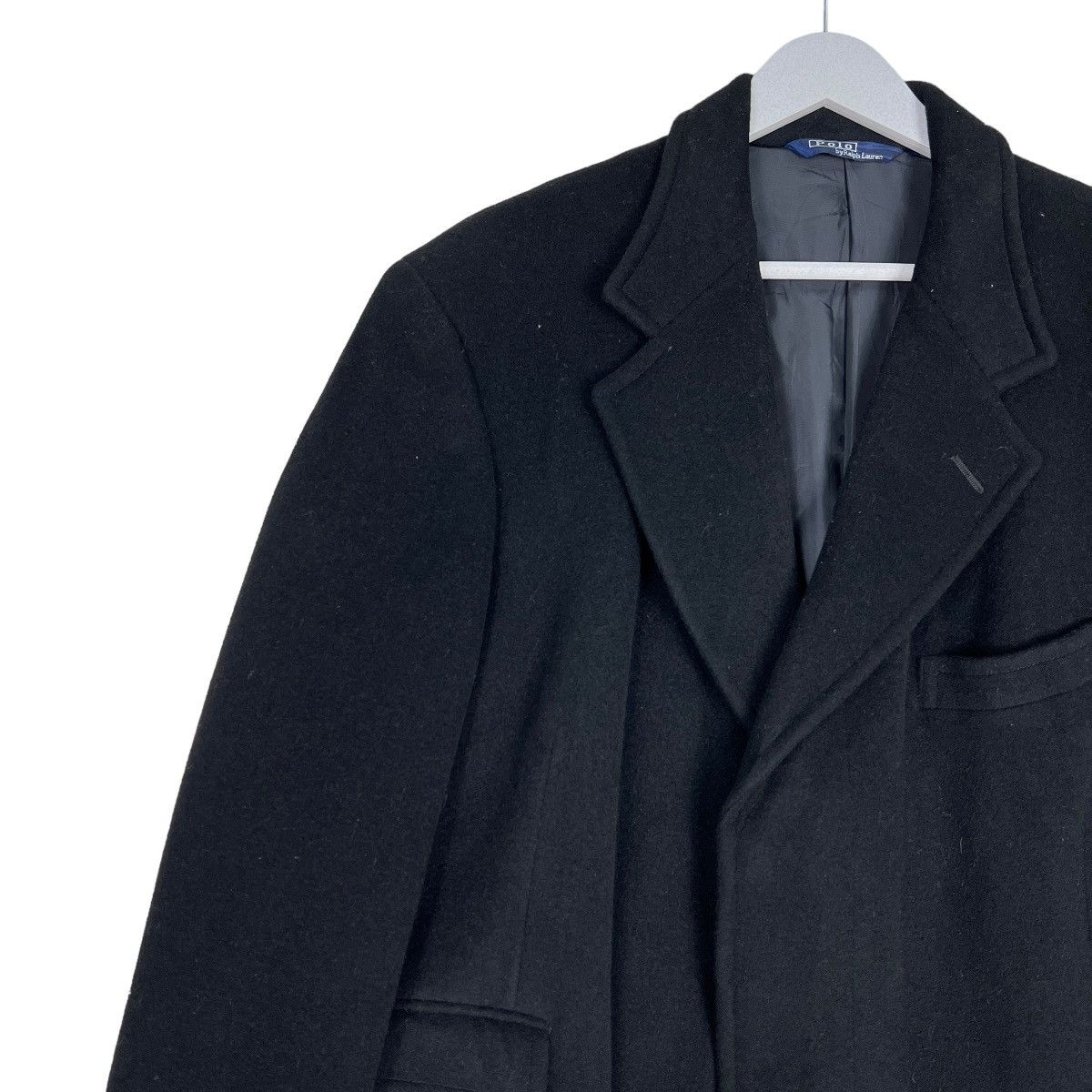 Polo Ralph Lauren 🔥 POLO RALPH LAUREN WOOL HAIR OVERCOAT Size US L / EU 52-54 / 3 - 6 Thumbnail