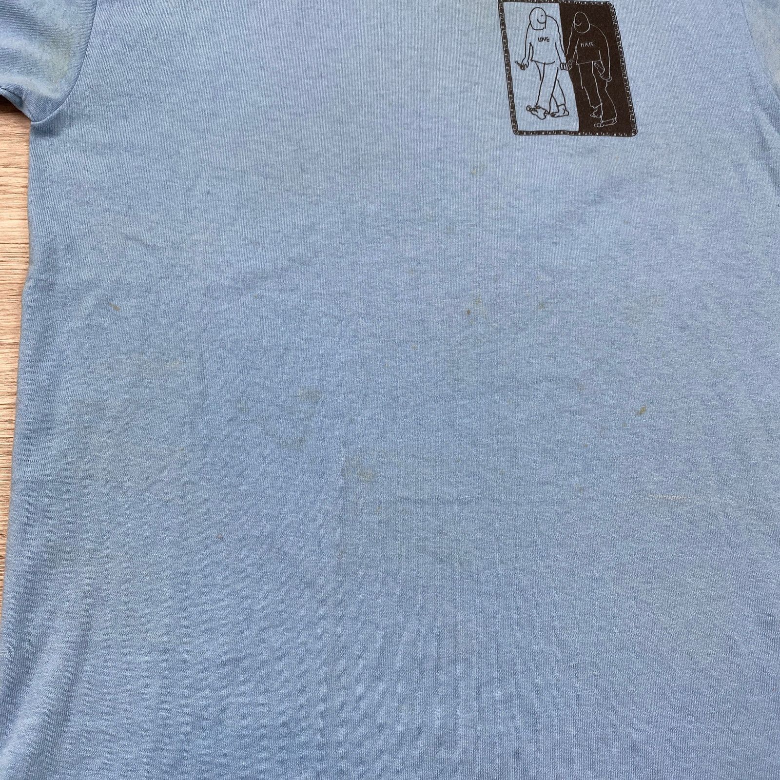 Krooked Krooked Skateboarding Love Hat T Shirt Men's S Size US S / EU 44-46 / 1 - 7 Thumbnail