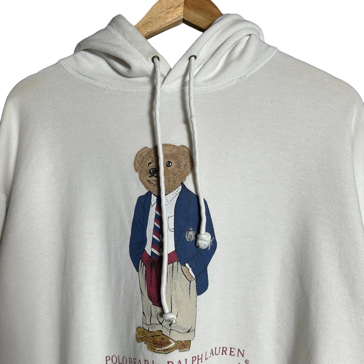 Polo Ralph Lauren Polo Ralph Lauren Bear Hoodie Size US XL / EU 56 / 4 - 4 Thumbnail