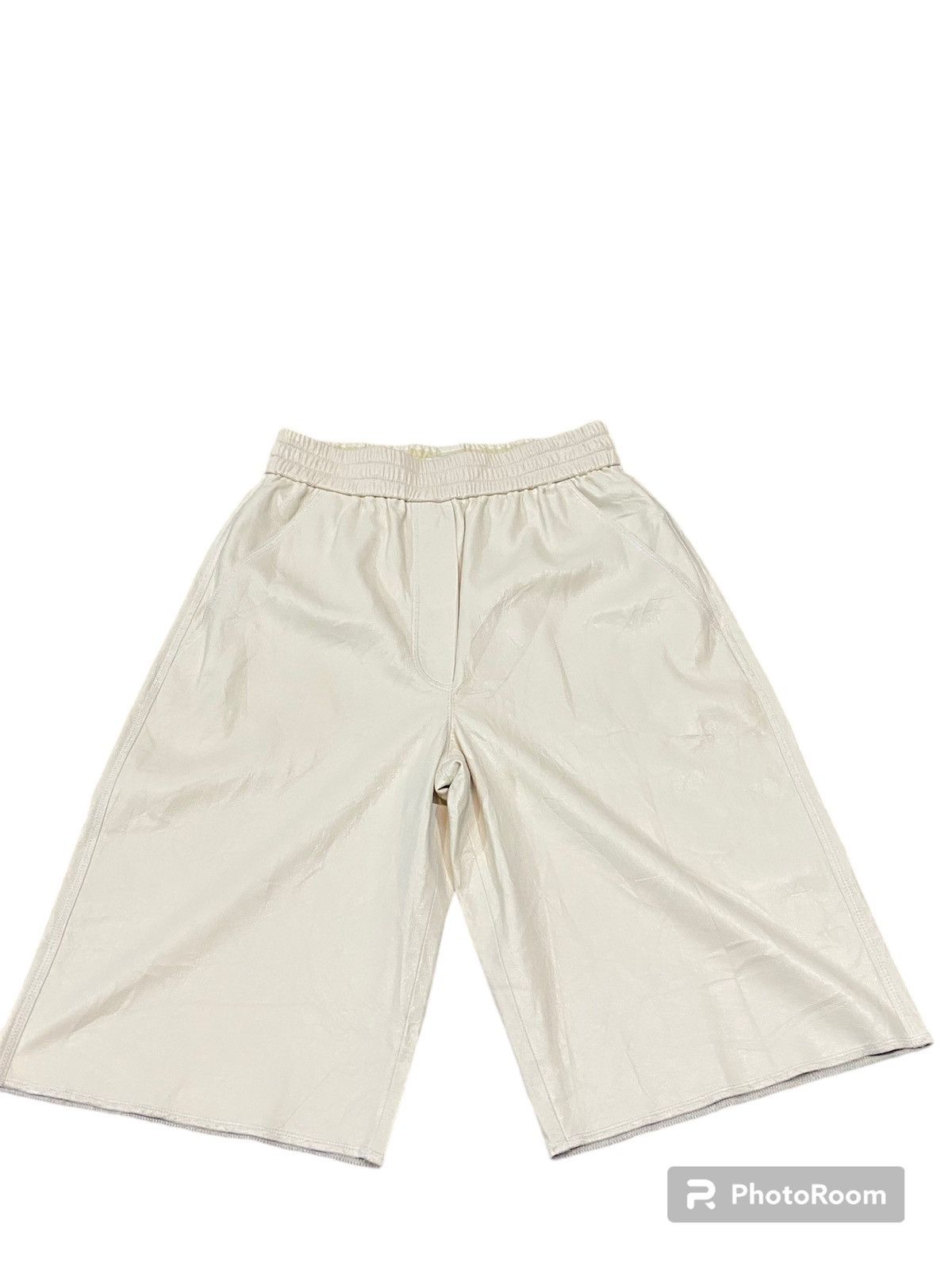 NANUSHKA synthetic leather shorts pants unisex