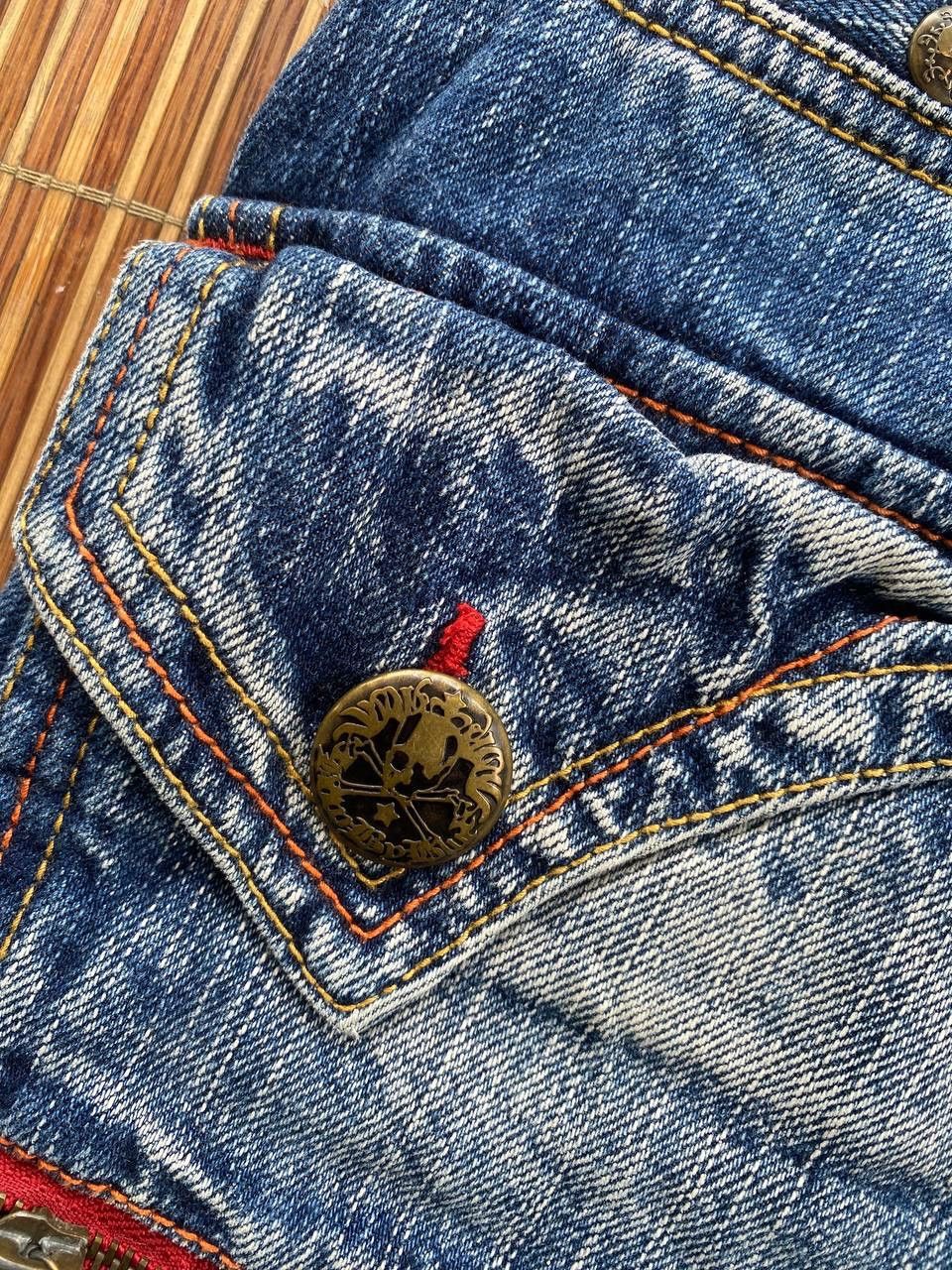 Hysteric Glamour × Tornado Mart Blow By Blue Distressed Denim Size US 31 - 9 Thumbnail