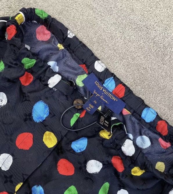 Louis Vuitton Louis Vuitton size 36 Yayoi Kusama polka-dot print pant Size 26" / US 2 / IT 38 - 3 Thumbnail