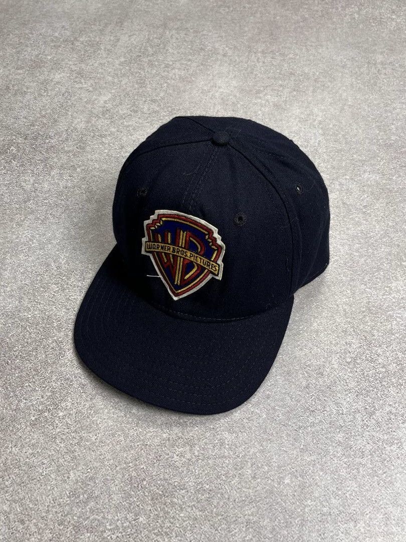 New Era × Vintage Vintage 90's New Era Warner Brothers Archival Cap Rare Size ONE SIZE - 1 Thumbnail