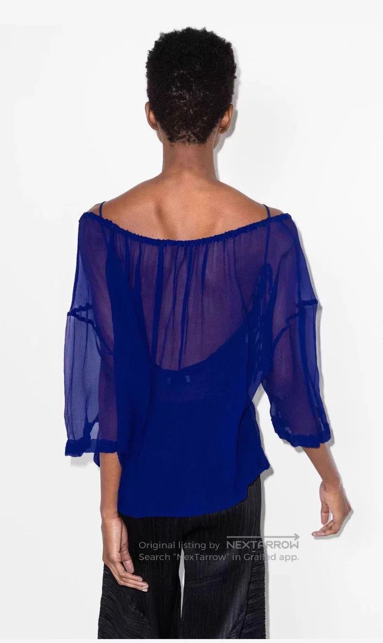 Dries Van Noten Dries Van Noten Silk Top Size S / US 4 / IT 40 - 2 Thumbnail