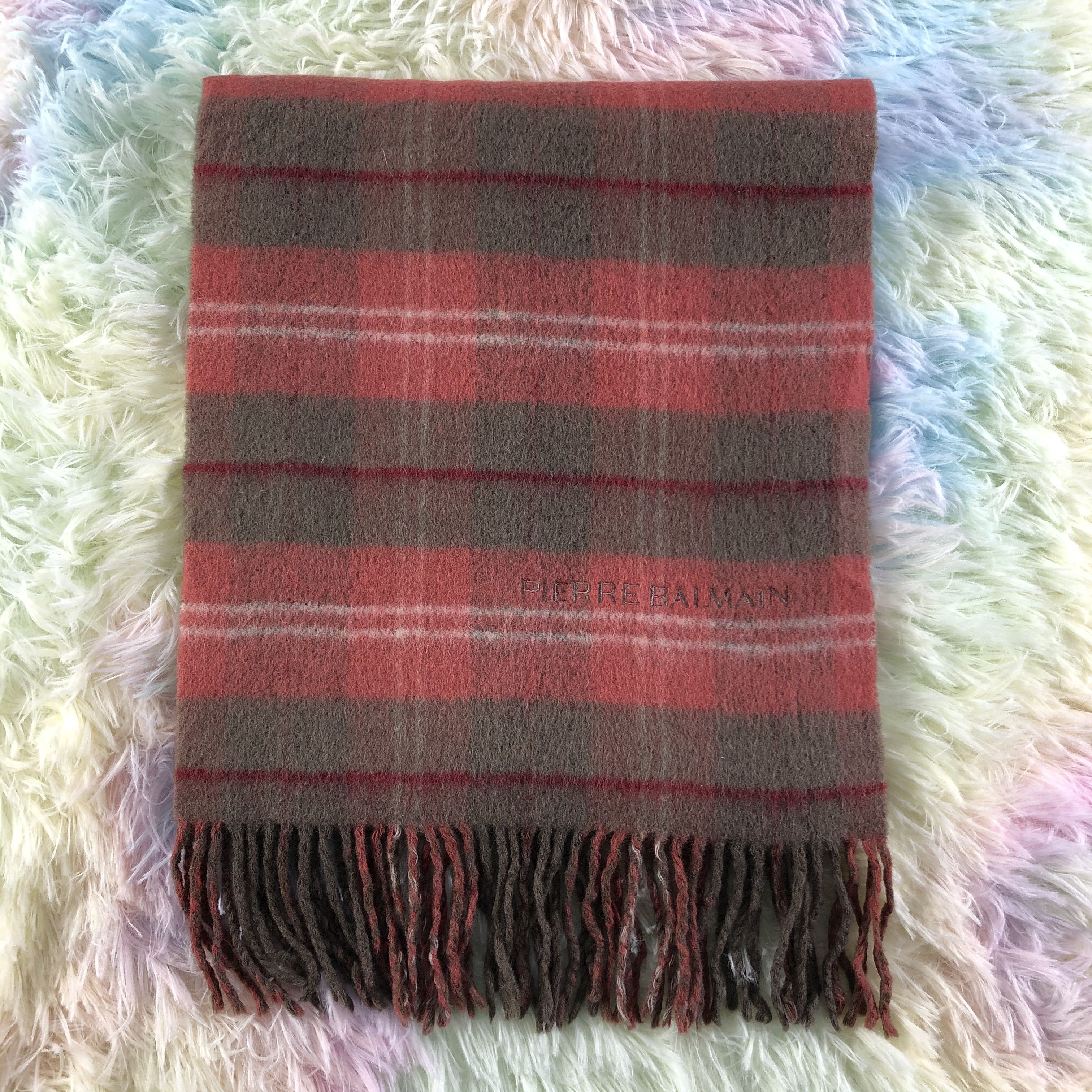 Vintage Pierre Balmain Scarf / Muffler / Neckwear - KM88 Size ONE SIZE - 2 Thumbnail