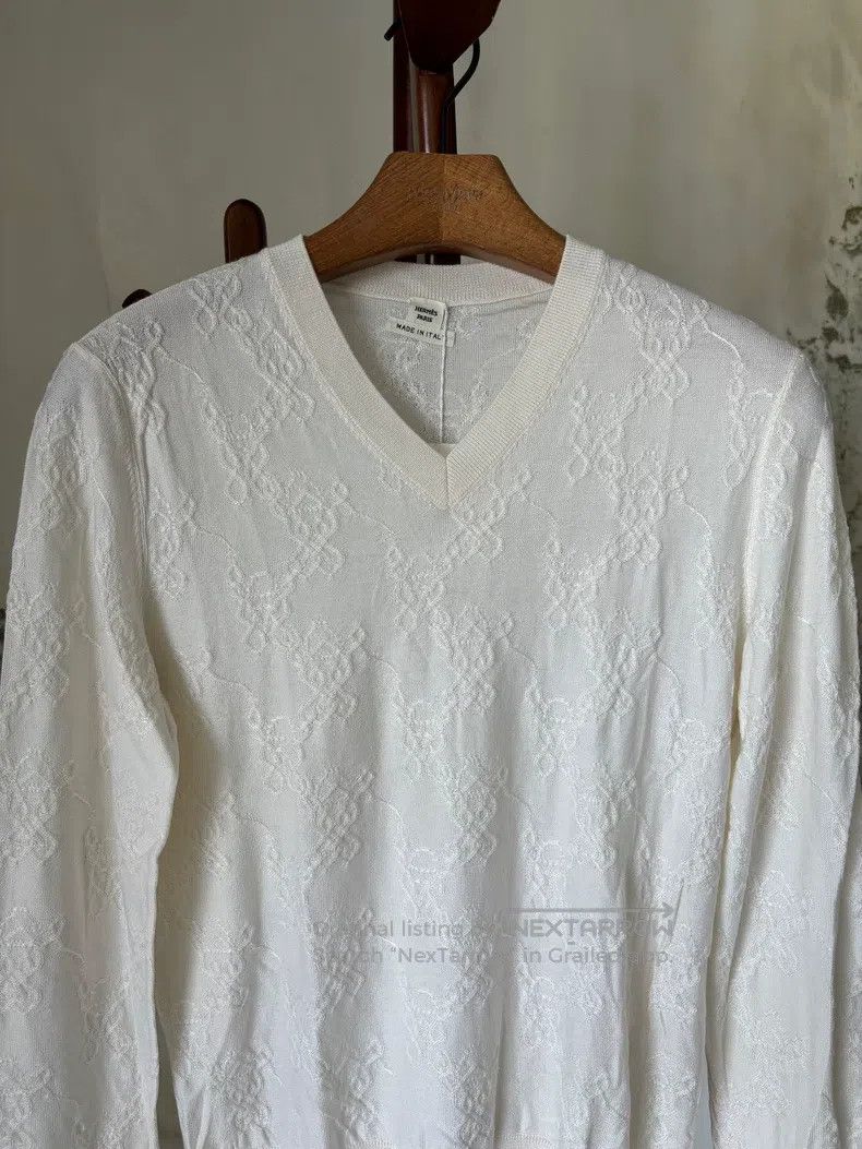 Hermes Hermes Cashmere and Silk Blend Sweater Size XS / US 0-2 / IT 36-38 - 2 Thumbnail