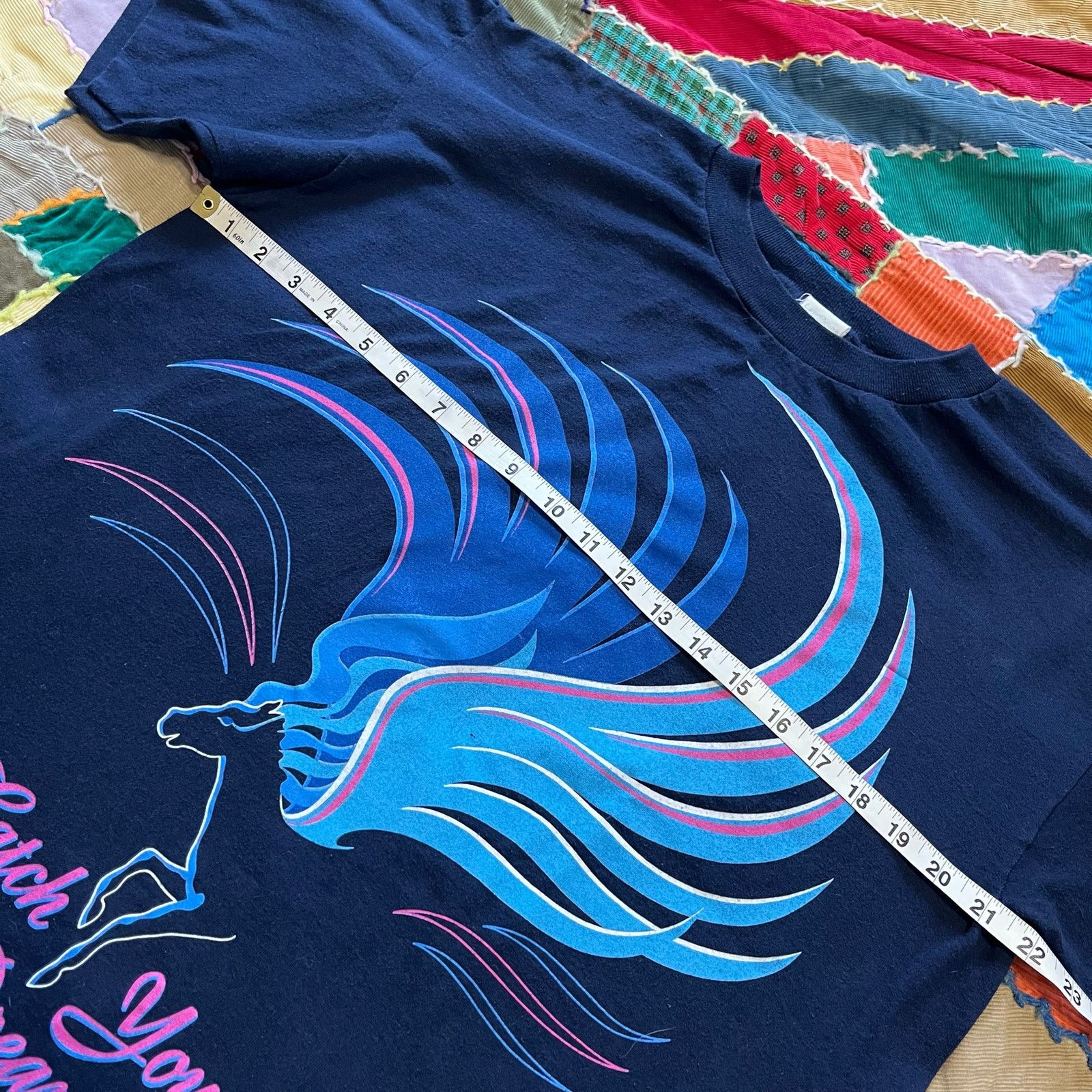 Other Vintage 97' Catch Your Dreams Magical Unicorn Navy w/ Purple Size US L / EU 52-54 / 3 - 6 Thumbnail
