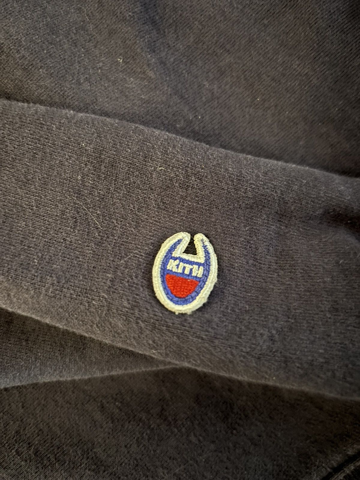 Champion × Kith Champion Kith Blue Crewneck With Double Embroidered Logo Size US M / EU 48-50 / 2 - 6 Thumbnail