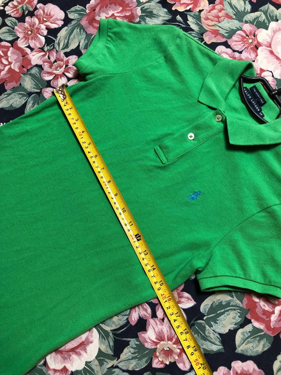 Ralph Lauren Vintage Ralph Lauren Classic Skinny Green Polo Size S Size S / US 4 / IT 40 - 11 Thumbnail