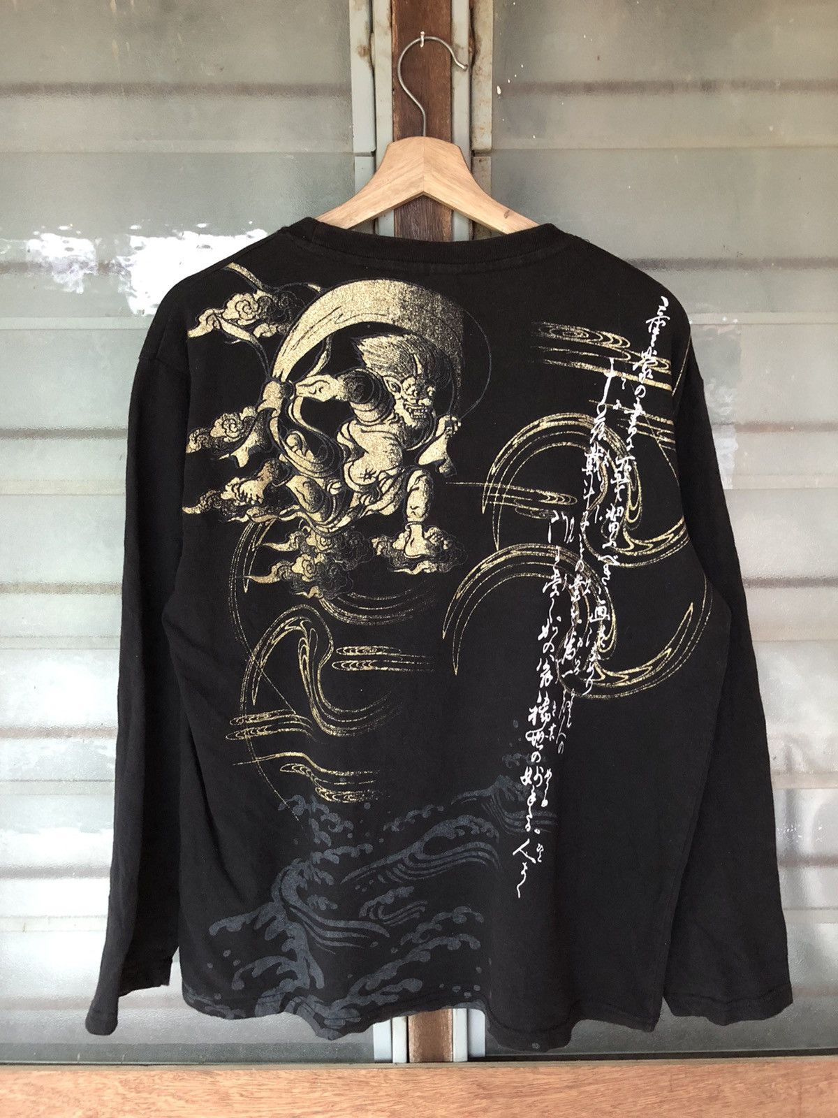 Bullet Noise Vintage Bullet Noise Sukajan Devil Long Sleeve Tee Size US XL / EU 56 / 4 - 1 Thumbnail
