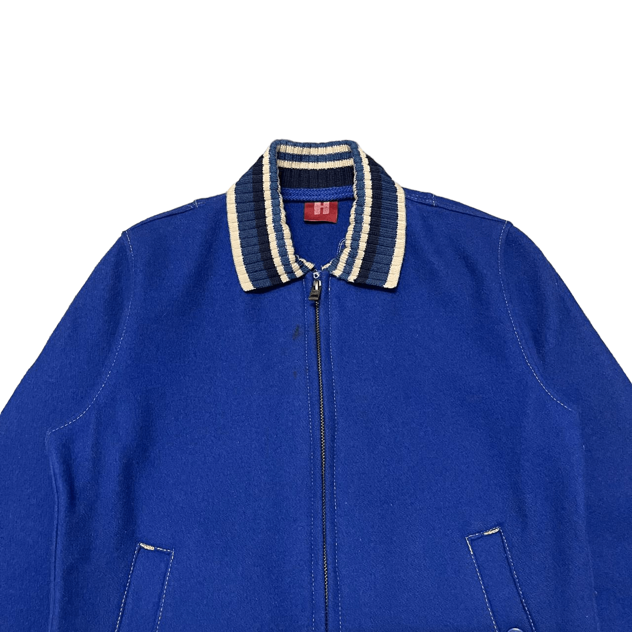 Hysteric Glamour Vintage 90s Hysteric Glamour H.C.G.R Rock Wool Zipper Jacket Size US S / EU 44-46 / 1 - 2 Thumbnail