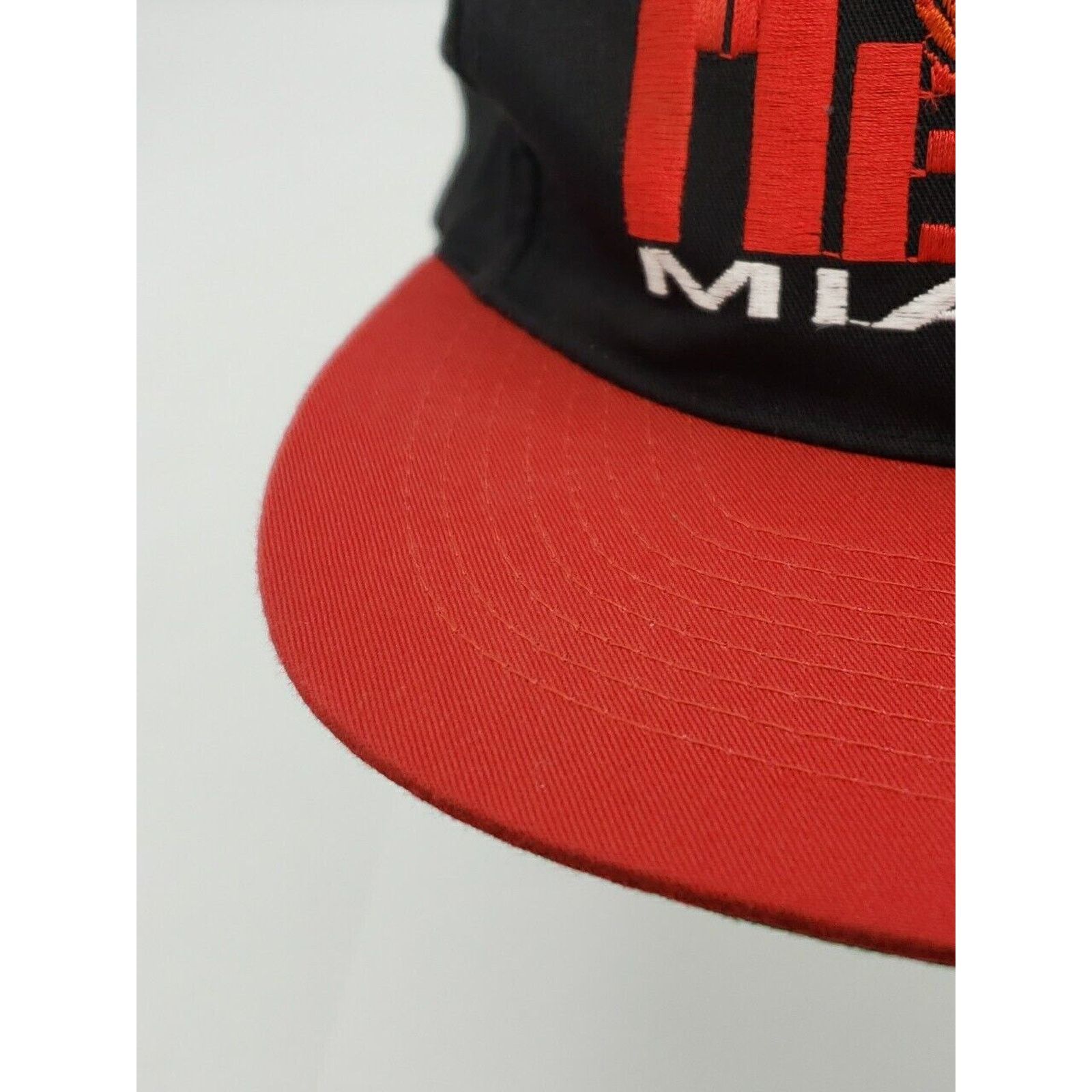 Other Vintage 1990s 90s G.C.C. Miami Heat Logo spell out hat Size ONE SIZE - 4 Thumbnail