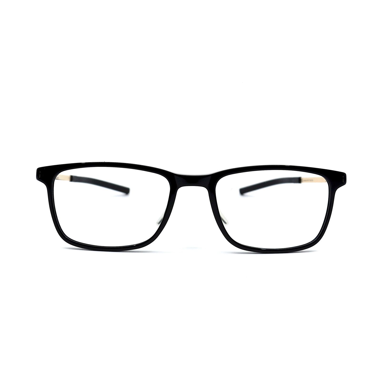Ic! Berlin NEW IC! BERLIN AKITO BLACK GOLD AUTHENTIC EYEGLASSES FRAME Size ONE SIZE - 3 Thumbnail