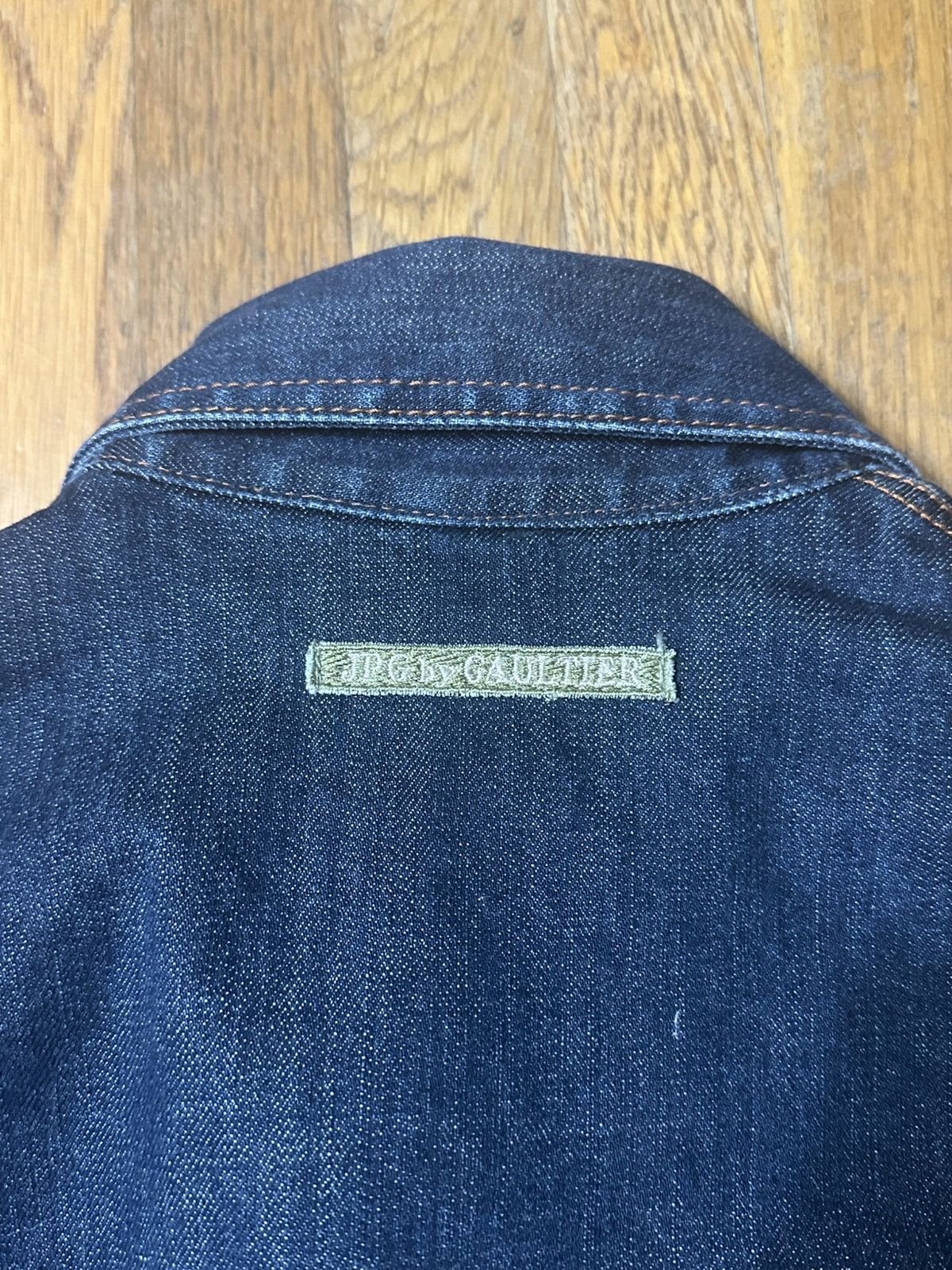 Jean Paul Gaultier Jean Paul Gaultier Reversible Denim Bomber Jacket Size US S / EU 44-46 / 1 - 6 Thumbnail