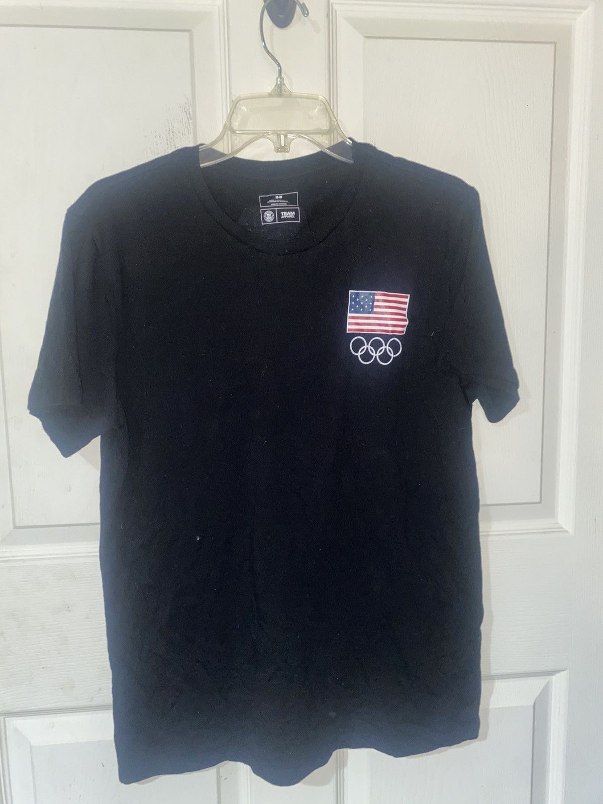 Nike × Vintage Men’s Team USA Tokyo Japan Tee Small All Black Size US S / EU 44-46 / 1 - 1 Thumbnail