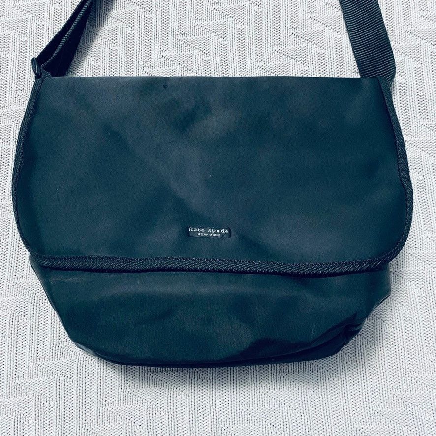 Kate Spade Kate Spade black nylon messenger crossbody computer bag Size ONE SIZE - 3 Thumbnail