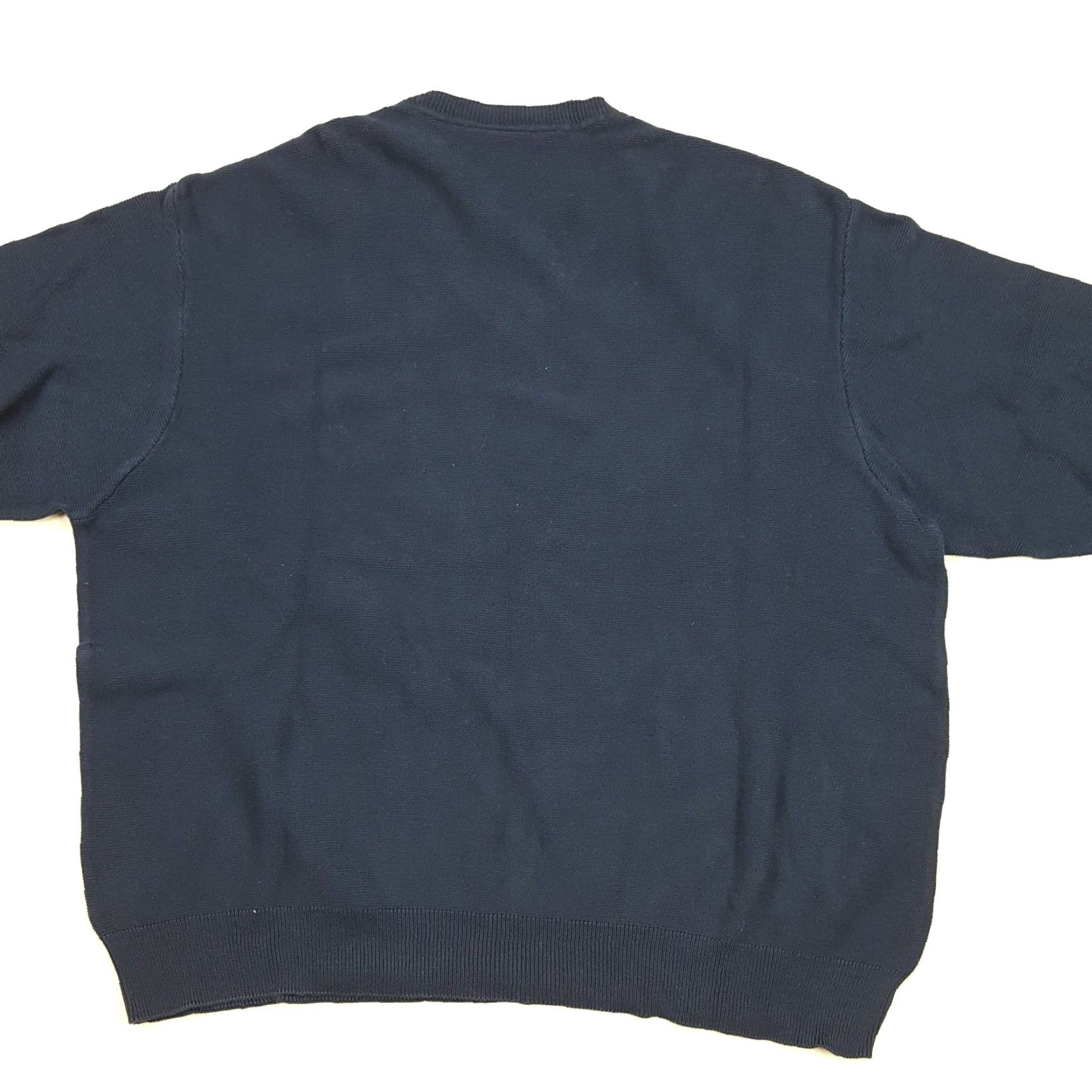 Logo 7 VINTAGE Greg Norman Shark Men's XL Knit Pullover V-Neck Golf Sweater Size US XL / EU 56 / 4 - 5 Thumbnail