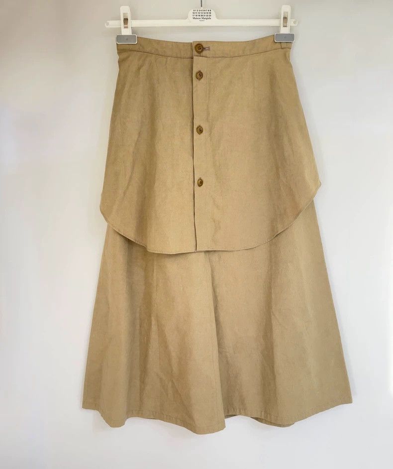 Y's Y's double-layer panel design skirt Size 25" / US 0 / IT 36 - 1 Thumbnail