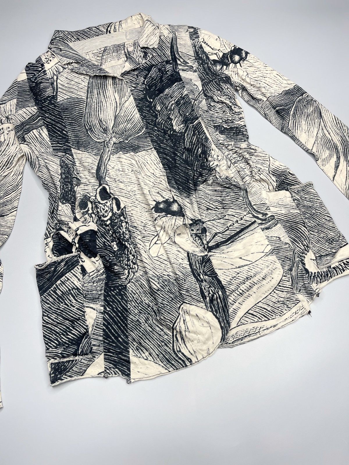 Rundholz Rundholz Avant Grade Blouse Black Label RARE Size M / US 6-8 / IT 42-44 - 4 Thumbnail
