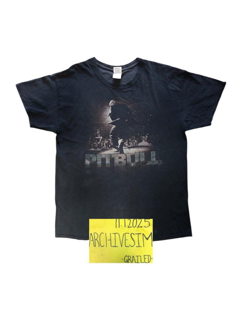 Band Tees Vintage Distressed Pitbull Size US L / EU 52-54 / 3 - 2 Thumbnail