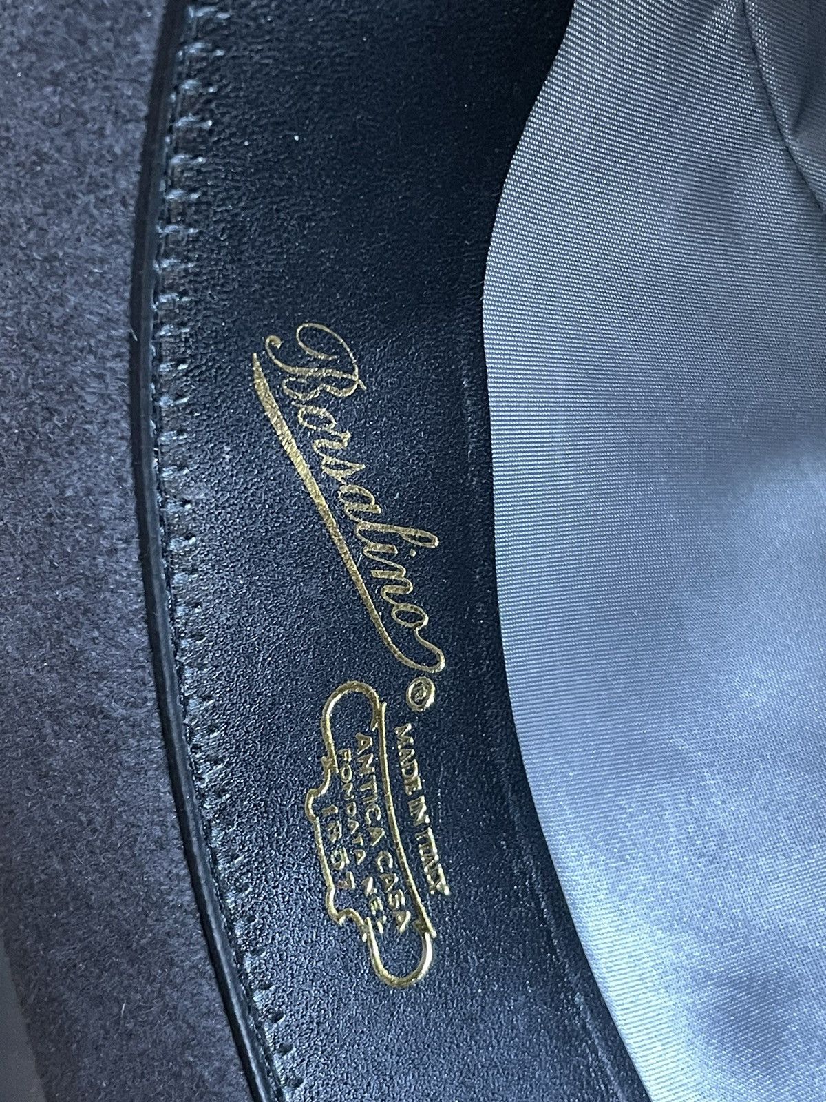 Borsalino Borsalino Amedeo S.Q. Felt Wide Brim Size ONE SIZE - 10 Thumbnail