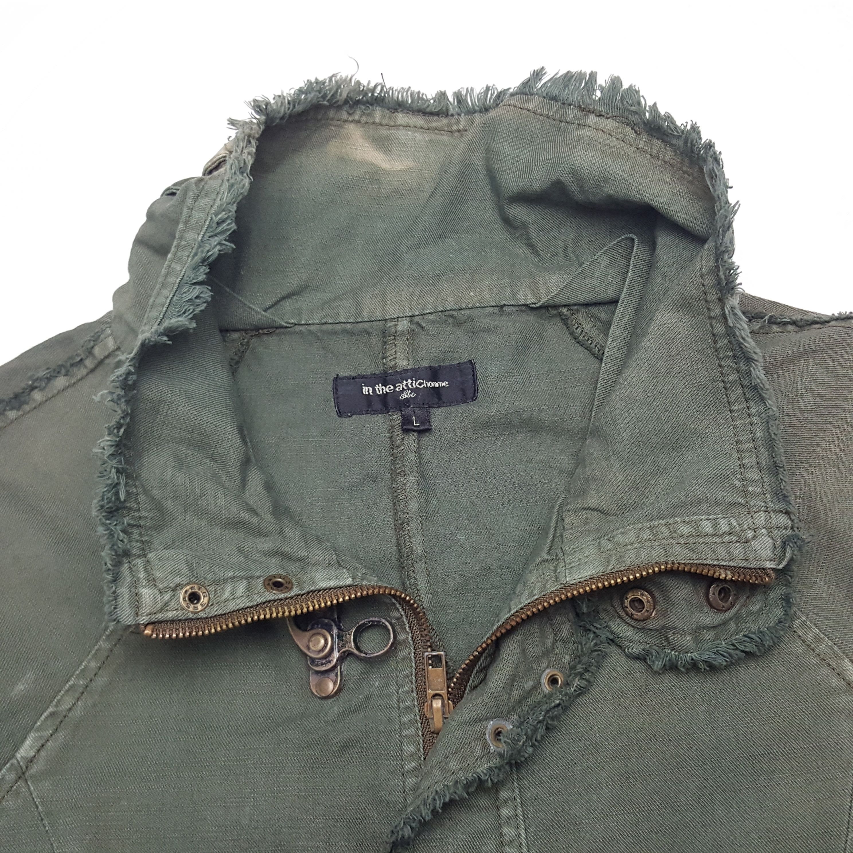 Japanese Brand × Vintage Vintage in The attichomme Military Jacket Size US S / EU 44-46 / 1 - 4 Thumbnail