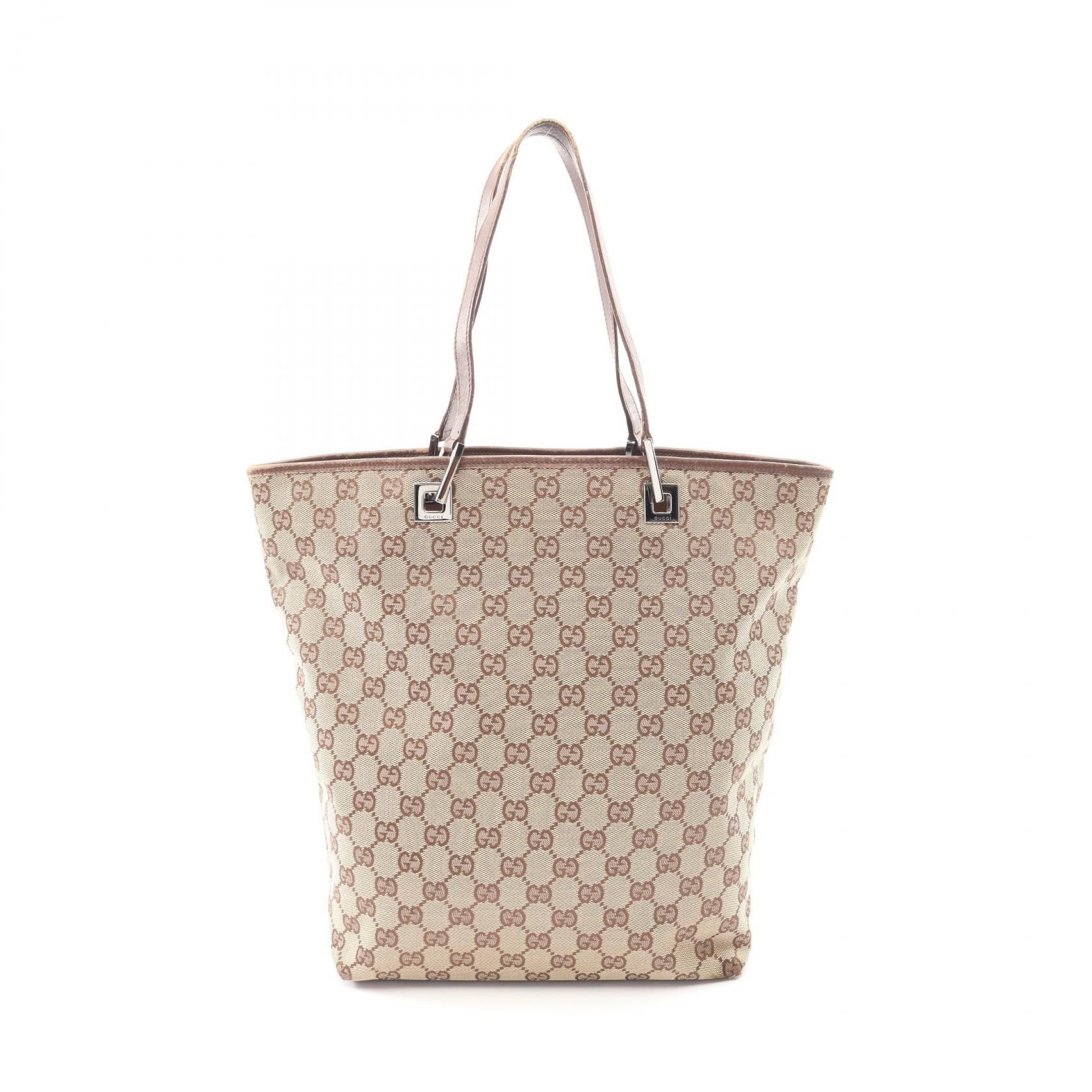 Gucci Gucci Gucci GG Canvas Tote Bag Textile Tote Bag 31243 DUTY FREE for USA Size ONE SIZE - 1 Thumbnail
