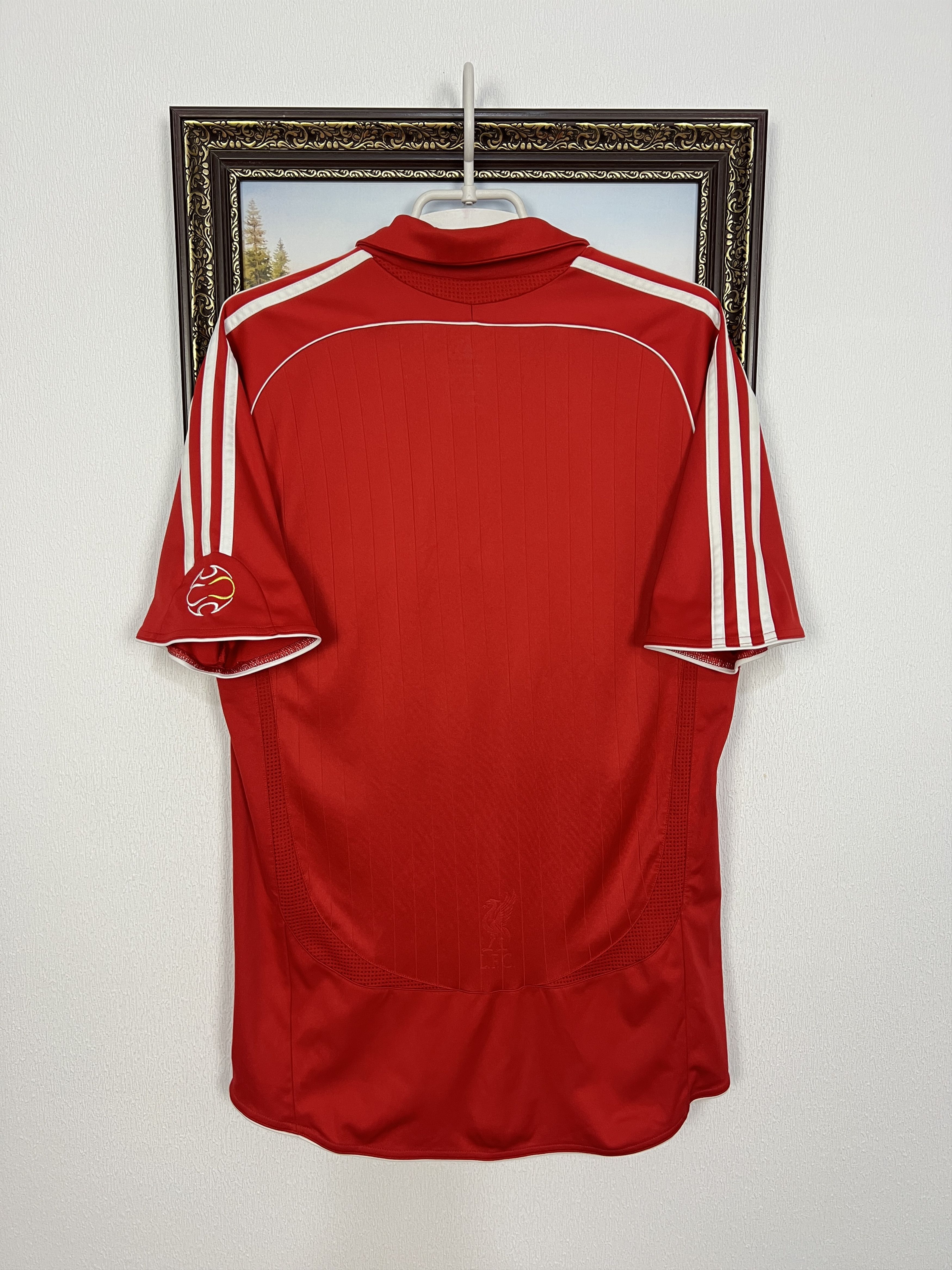 Adidas Liverpool football shirt 2006 Soccer Jersey Trikot Rare Size US M / EU 48-50 / 2 - 9 Thumbnail