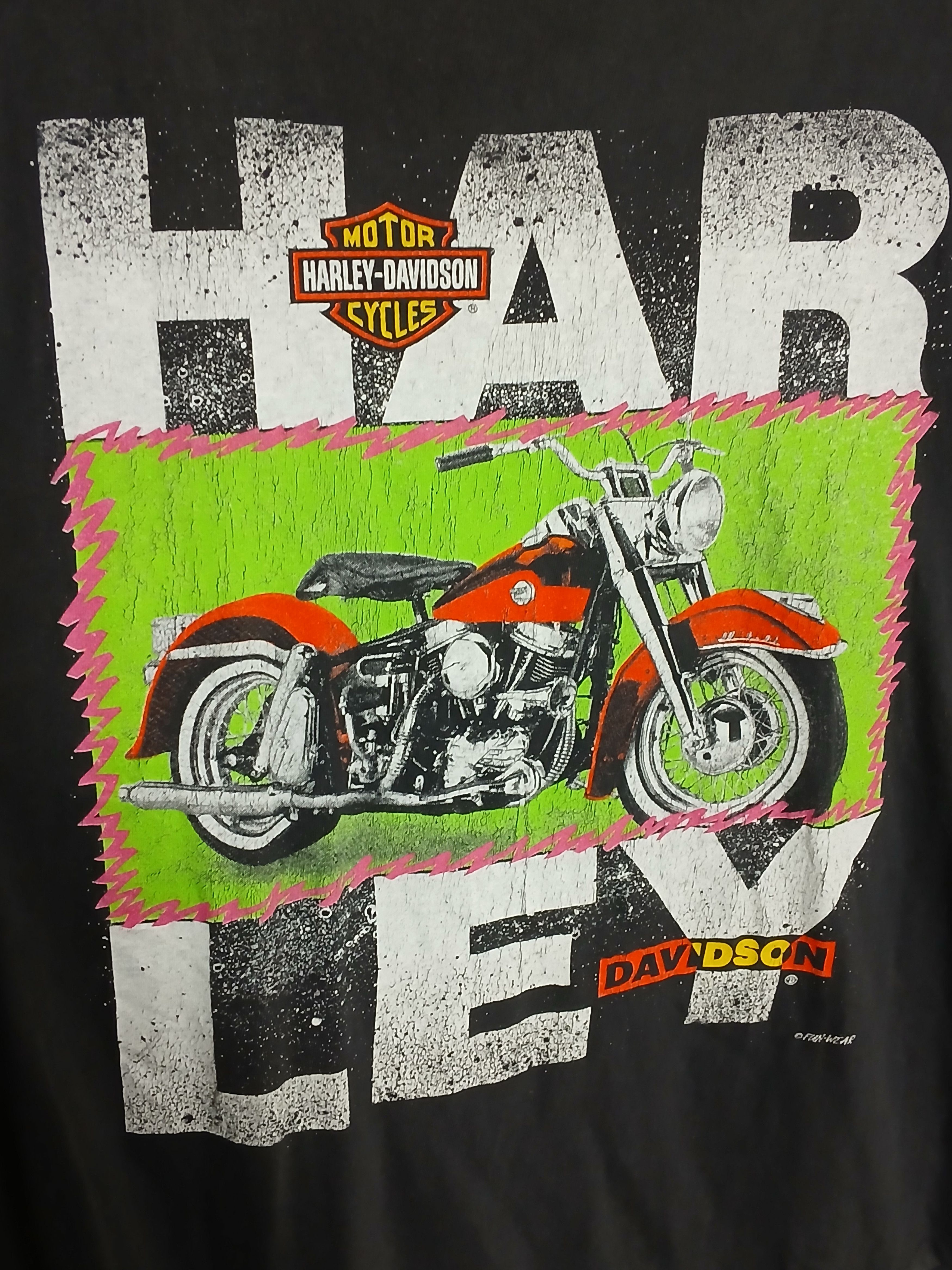 Harley Davidson × Vintage Vintage Harley Davidson Racing Moto Single Stitch T-Shirt Size US M / EU 48-50 / 2 - 3 Thumbnail