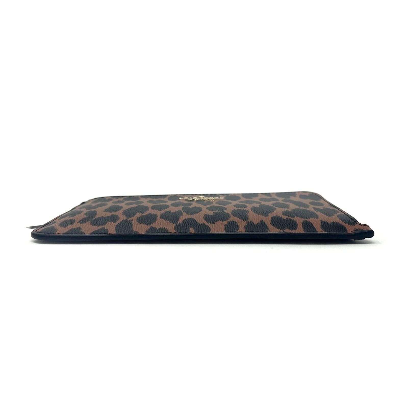 Kate Spade Kate Spade Lucy Medium L-Zip Wristlet in Leopard Print KE636 Size ONE SIZE - 6 Thumbnail