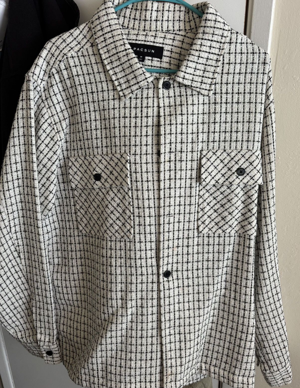 Pacsun Black and White patterned Sweater Size US L / EU 52-54 / 3 - 1 Thumbnail