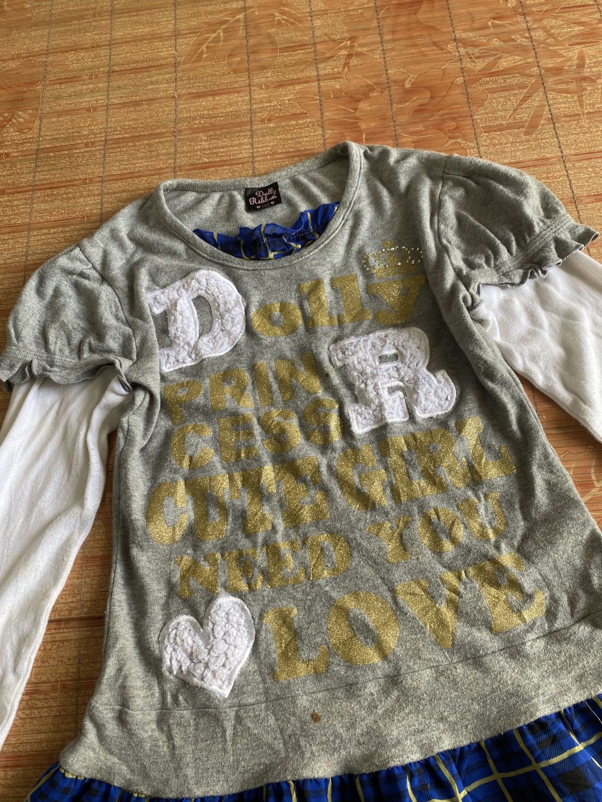 Angel Blue Dollyribbon japanese kawai vkei lgb kmrii goa fuga Size XS / US 0-2 / IT 36-38 - 2 Thumbnail