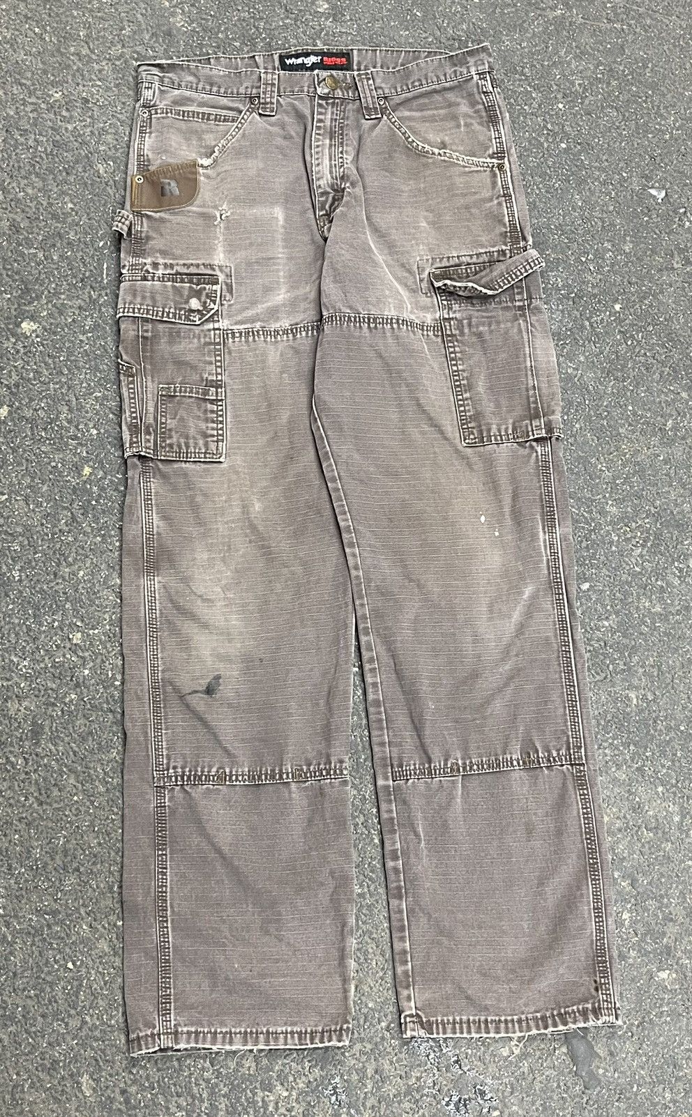Carhartt × Vintage Carhartt cargo style Mocha brown workwear pants skater hype Size US 34 / EU 50 - 1 Thumbnail