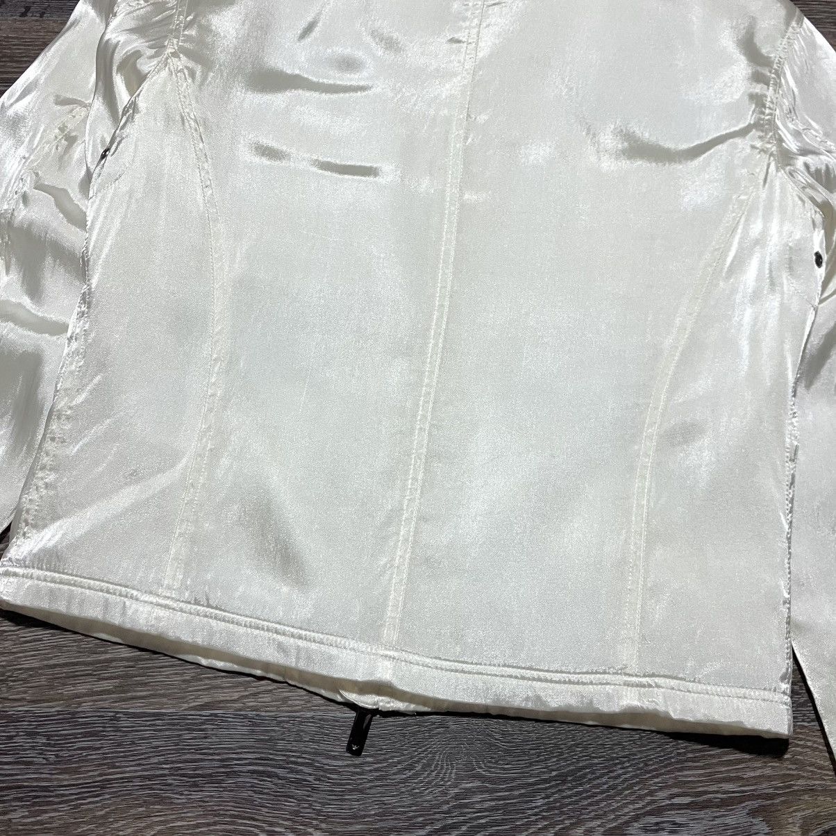 Emporio Armani Archive EMPORIO ARMANI Iridescent Silk/Rayon Manouter Jacket Size US M / EU 48-50 / 2 - 21 Thumbnail