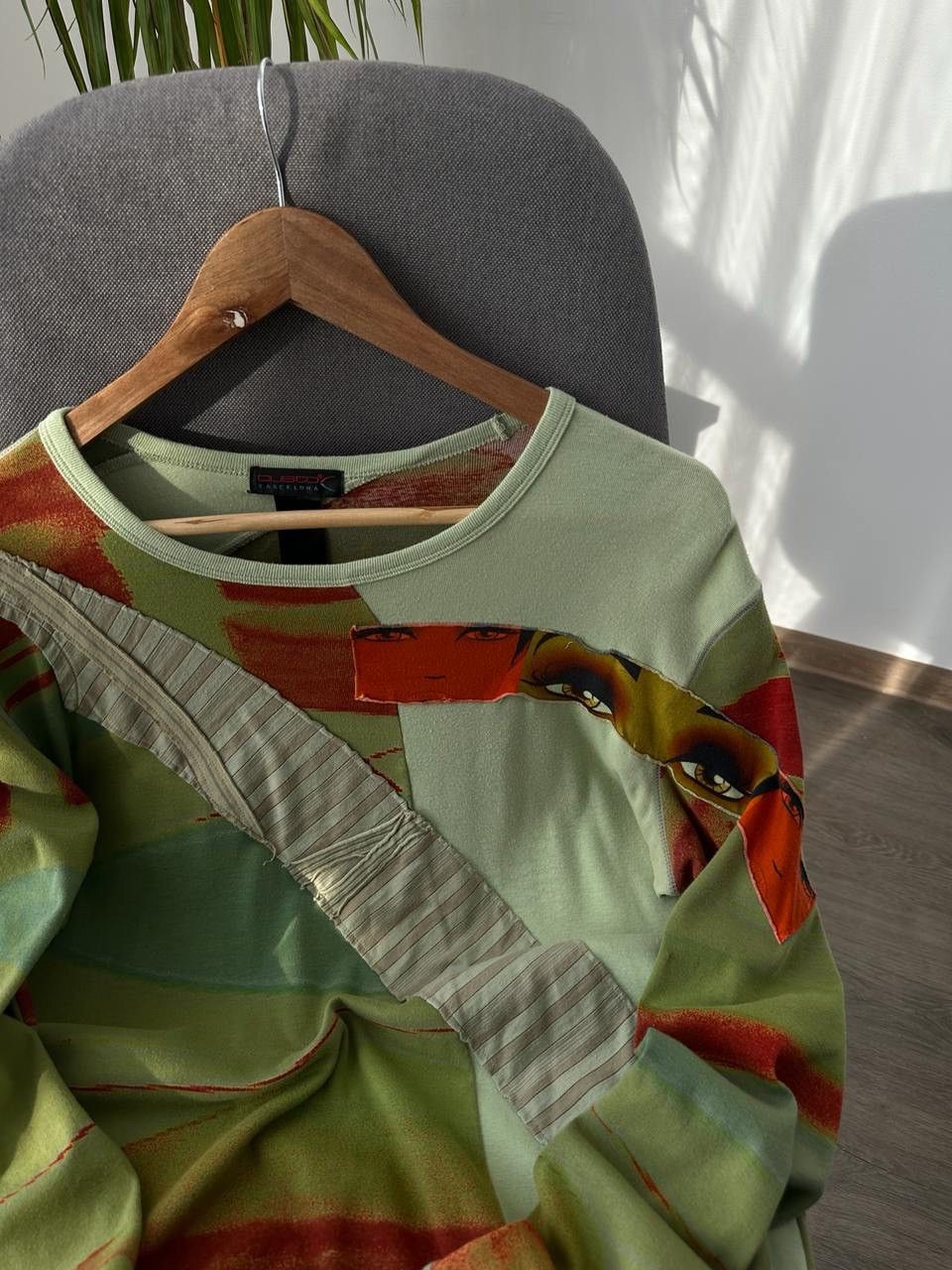 Japanese Brand × Vintage Vintage Custo Barcelona Printed Long Sleeve W’S Size M / US 6-8 / IT 42-44 - 9 Thumbnail