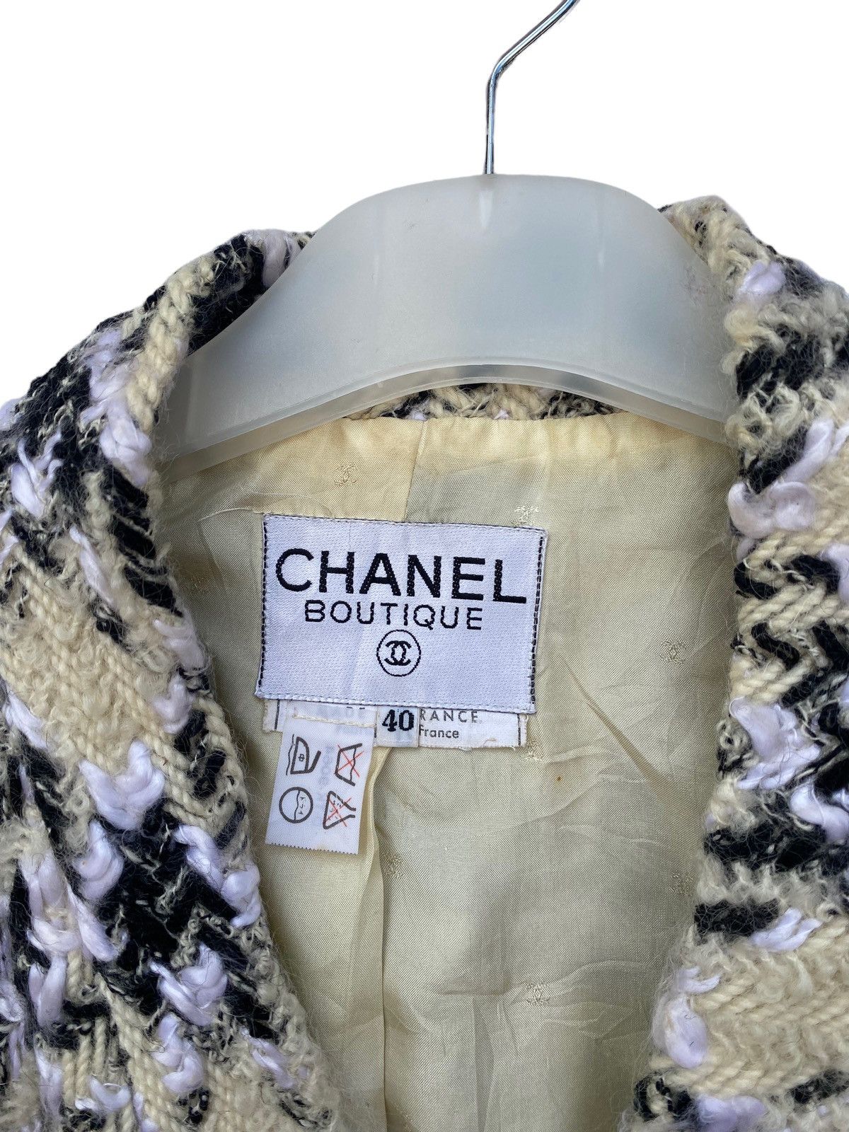Chanel Vintage Chanel Boutique Houndstooth Jacket Size M / US 6-8 / IT 42-44 - 6 Thumbnail
